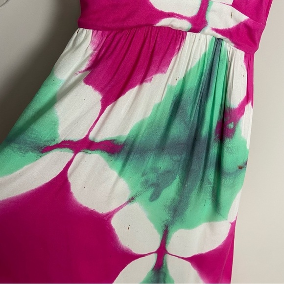 Busayo Collective Tie Dye Halter Dress 17061 - Picture 6 of 9